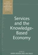 Tapa de Services and the knowledge-based economy