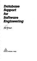 Tapa de Data Base Support for Software Engineering (New Technology Modular Series)