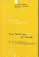 Tapa de New challenges in typology