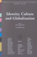 Tapa de Identity, Culture and Globalization (The Annals of the International Institute of Sociology New Series, Volume 8)