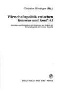 Tapa de Wirtschaftspolitik Zwischen Konsens und Konflikt