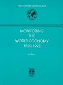 Tapa de Monitoring the world economy, 1820-1992
