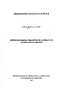 Tapa de Estudios sobre la tradición de Plutarco en España (siglos XIII-XVII)