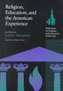 Tapa de Religion, education, and the American experience