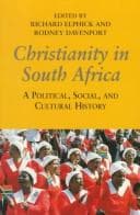 Tapa de Christianity in South Africa