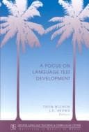 Tapa de A focus on language test development