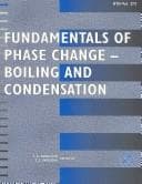 Tapa de Fundamentals of phase change--boiling and condensation