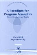 Tapa de A paradigm for program semantics