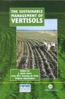 Tapa de The sustainable management of vertisols