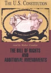 Tapa de The Bill of Rights and Additional Amendments