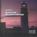 Tapa de 2000 IEEE Mtt-S 2000 Microwave Symposium Digest