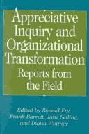 Tapa de Appreciative inquiry and organizational transformation