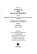 Tapa de Progress in Particle and Nuclear Physics