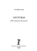 Tapa de Lecturas