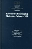Tapa de Electronic packaging materials science VIII