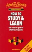 Tapa de How to study & learn