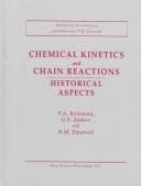 Tapa de Chemical kinetics and chain reactions