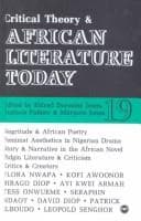 Tapa de Critical theory & African literature today