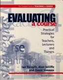 Tapa de Evaluating a course