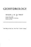Tapa de Geohydrology