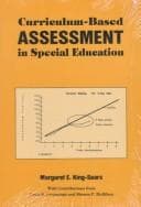 Tapa de Curriculum-based assessment in special education