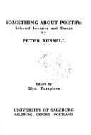 Tapa de Something about poetry