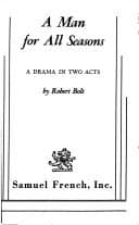Tapa de A man for all seasons