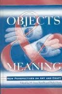 Tapa de Objects and meaning