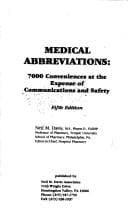 Tapa de Medical Abbreviations
