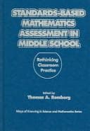Tapa de Standards-Based Mathematics Assessment in Middle School
