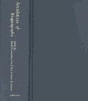 Tapa de Foundations of Biogeography