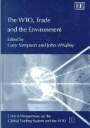 Tapa de The WTO, trade, and the environment