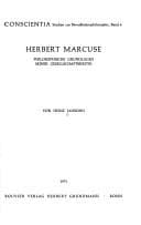 Tapa de Herbert Marcuse