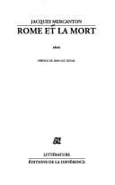 Tapa de Rome et la mort