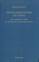 Tapa de Pseudo-Lukrezisches im Lukrez