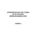 Tapa de Antropología del clima en el mundo hispanoamericano