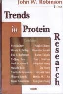 Tapa de Trends in protein research / John W. Robinson, editor