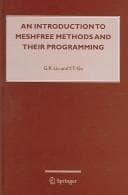 Tapa de An introduction to meshfree methods and their programming
