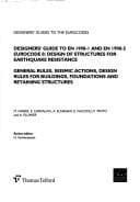 Tapa de Designers' guide to EN 1998-1 and EN 1998-5 Eurocode 8