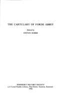 Tapa de The cartulary of Forde Abbey