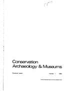 Tapa de Conservation, archaeology and museums
