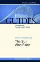 Tapa de Ernest Hemingway's The sun also rises