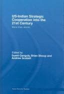 Tapa de US-Indian strategic cooperation into the 21st century
