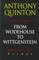 Tapa de From Wodehouse to Wittgenstein