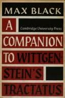 Tapa de A companion to Wittgenstein's 'Tractatus'