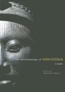 Tapa de The archaeology of identities