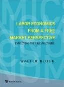 Tapa de Labor economics from a free market perspective