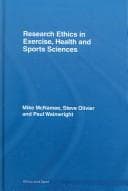 Tapa de Research ethics in exercise, health and sport sciences