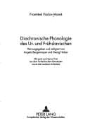 Tapa de Diachronische Phonologie des Ur- und Frühslavischen