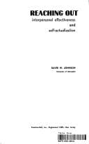 Tapa de Reaching out: interpersonal effectiveness and self-actualization